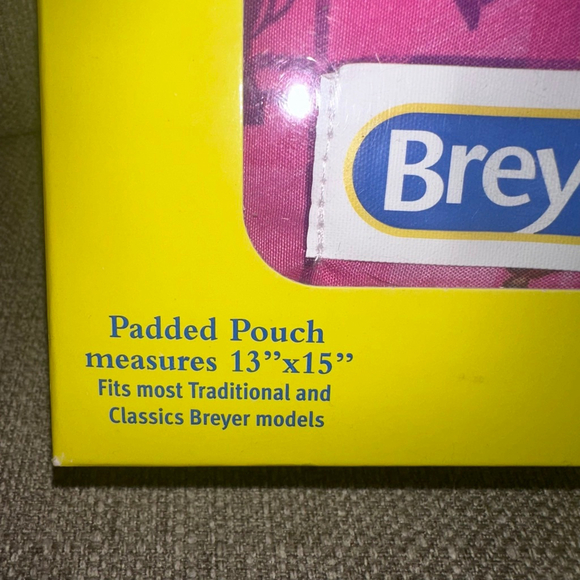 NOS 2015 Breyer Show Horses Model Pony Storage Pouch Pink #2066 - Picture 2 of 7